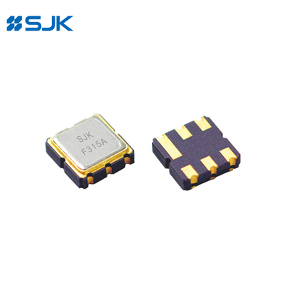 SMD DCC6C SAW レゾネータ 3*3mm 自動電子機器とリモコン制御用