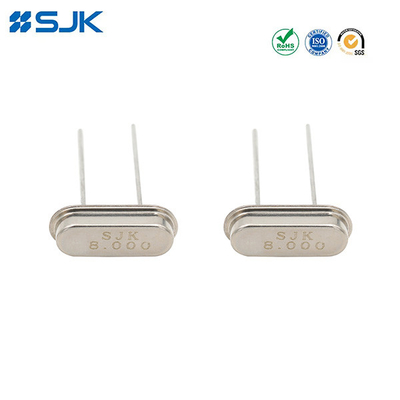6B シリーズ HC-49S/SS クリスタルユニット 3.0MHz から 100.0MHz セキュリティシステムへの厳しい寛容性と安定性