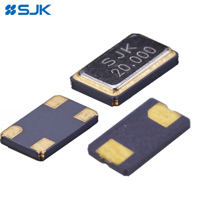 6Gシリーズ SMD6035 クリスタルユニット 8MHz から 100MHz 2Pads または 4Pads SMD 高周波安定性