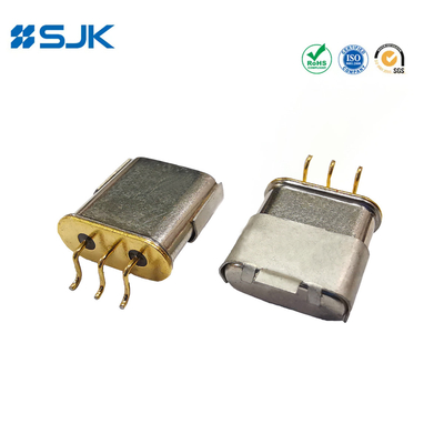 SMDタイプ 3ピン 49TMJ クリスタルフィルター 10.7MHz チャネル間隔 12.5KHz 3dB ±3.75KHz帯域幅