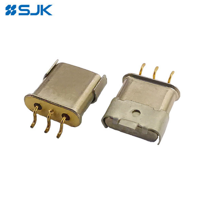 SMD 3ピンクリスタルフィルター UM-1MJ サポート 21.7MHz から 45MHz ワイヤレステレメトリ